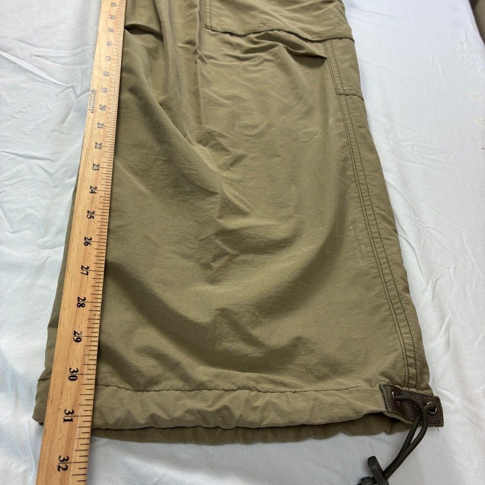 Vintage Abercrombie Fitch Cargo Pants Mens XL (38x31) T-2083 Paratrooper Y2K - Picture 3 of 16